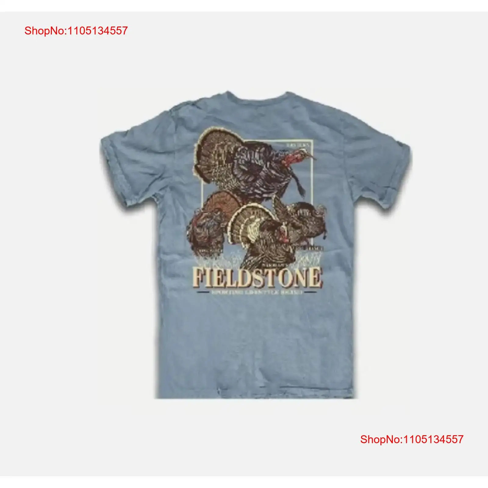 Wildman Hunting & Outdoor Polokwane - Fieldstone Turkey Hunting T Shirt Grand