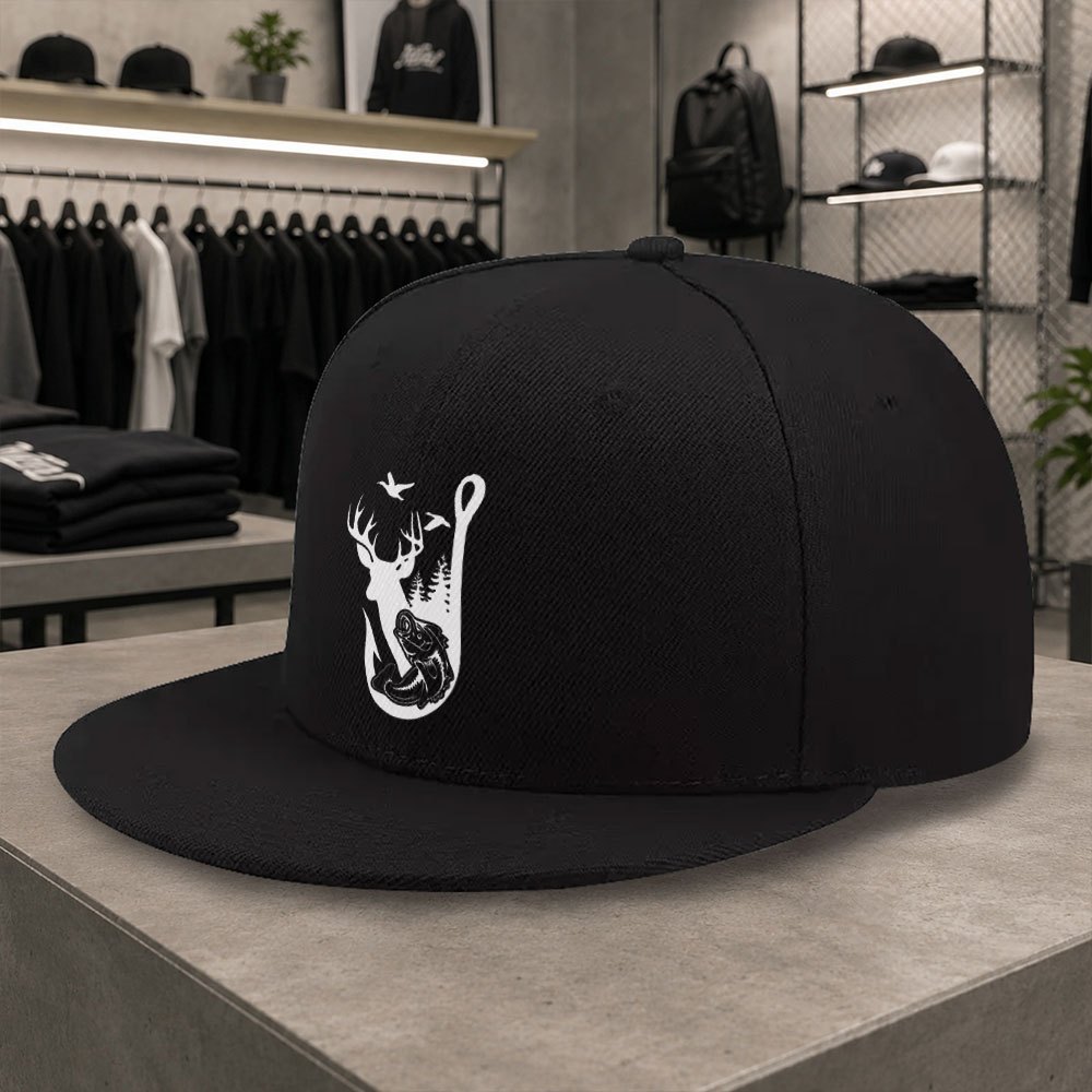 Hunting Outdoor Christmas Decorations - Unisex Duckbill Baseball Cap with Hunting