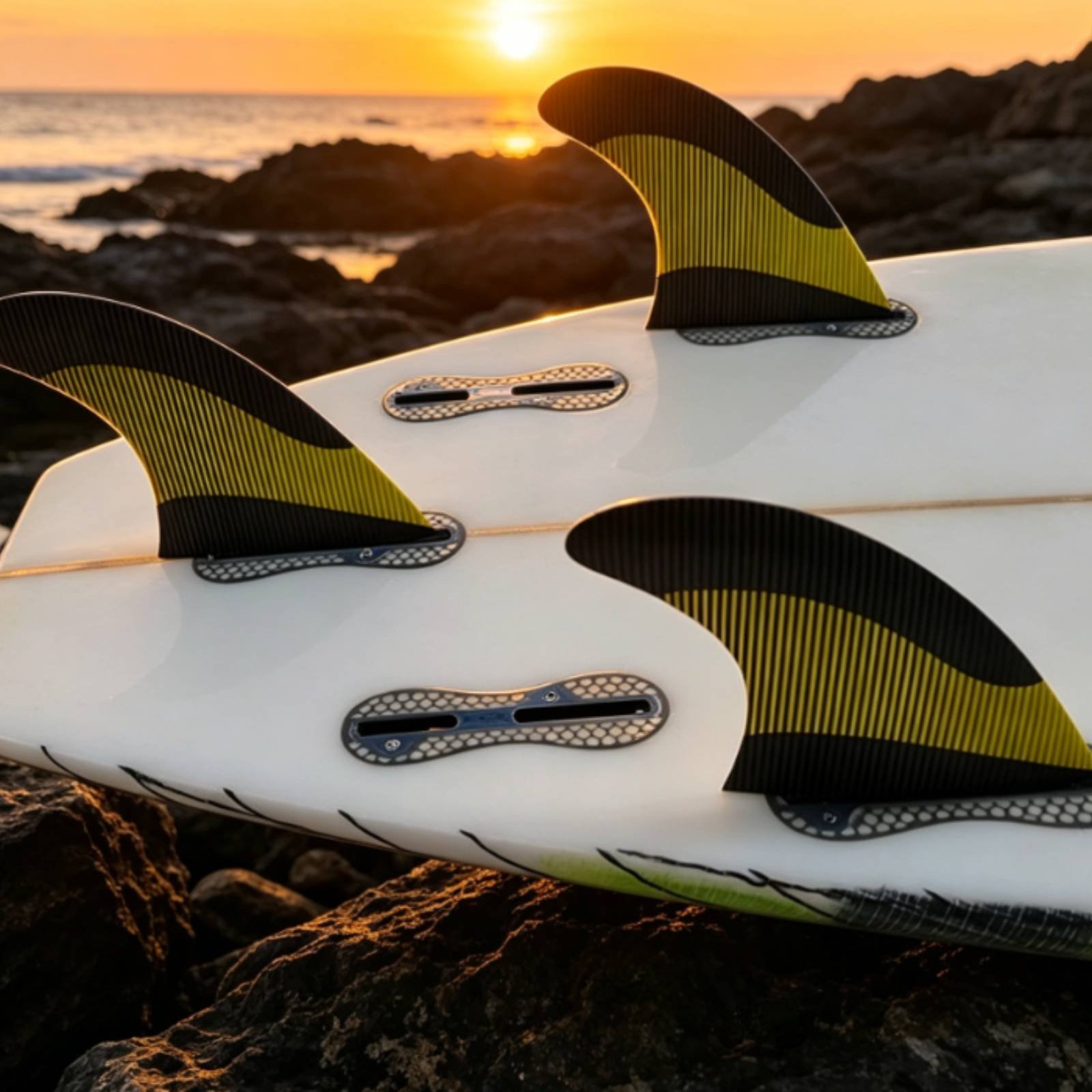 3 Pieces FCS2 Wave-Riding Fin  - Outdoor Hunting Gear Store recension och pris