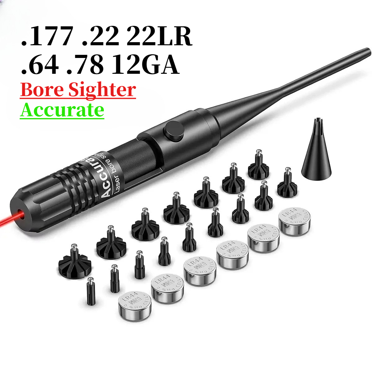 Tactical Green Red Laser Bore  - Laser Boresighter Kit recension och pris