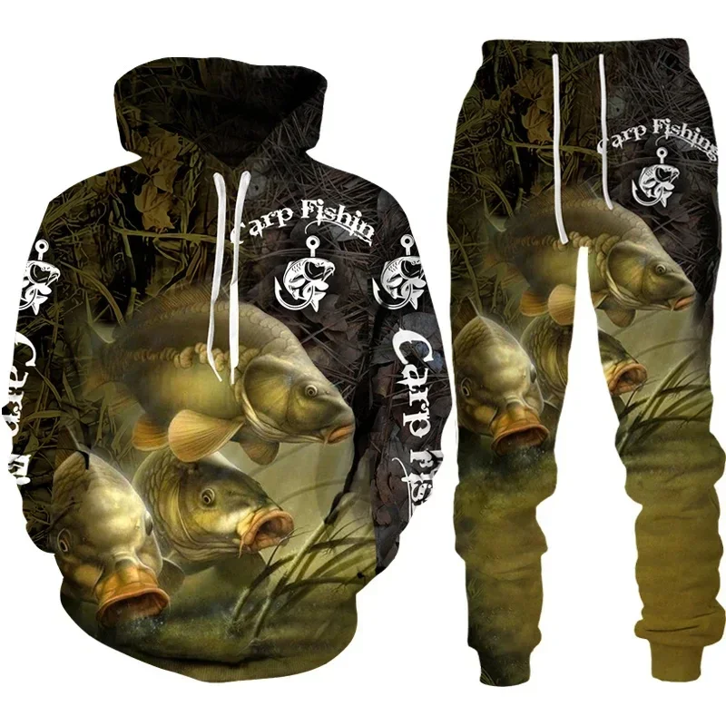 Cool Carp Fishing 3D Printed U - Outdoor Hunting Hoodie recension och pris