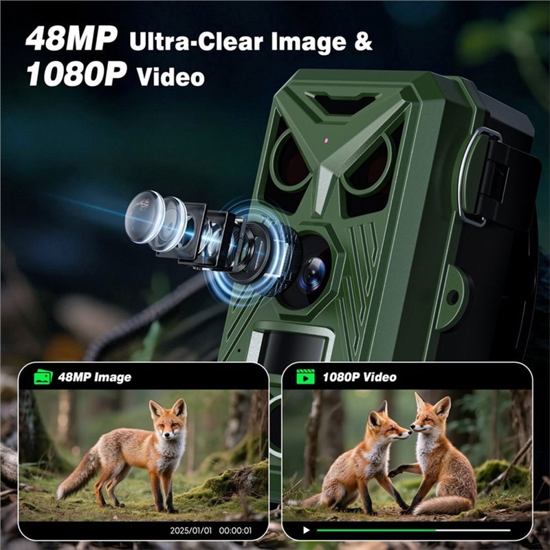 BTLIFE-Wildlife Surveillance 1 - Trail Camera Infrared recension och pris