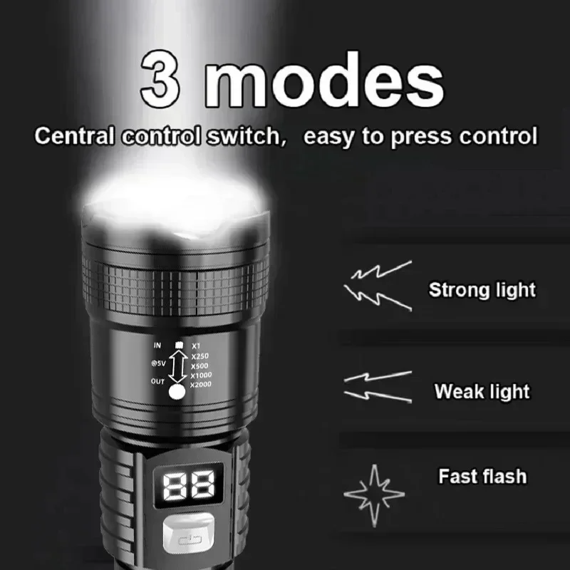 Rechargeable LED Flashlight 10 - Tactical Flashlight Rechargeable recension och pris