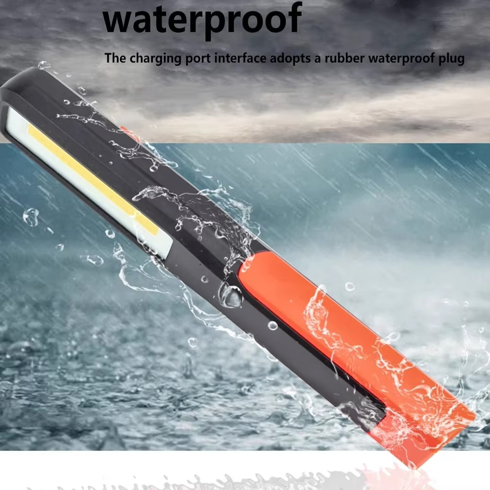 Powerful COB LED Work Light Ca - Tactical Flashlight Rechargeable recension och pris