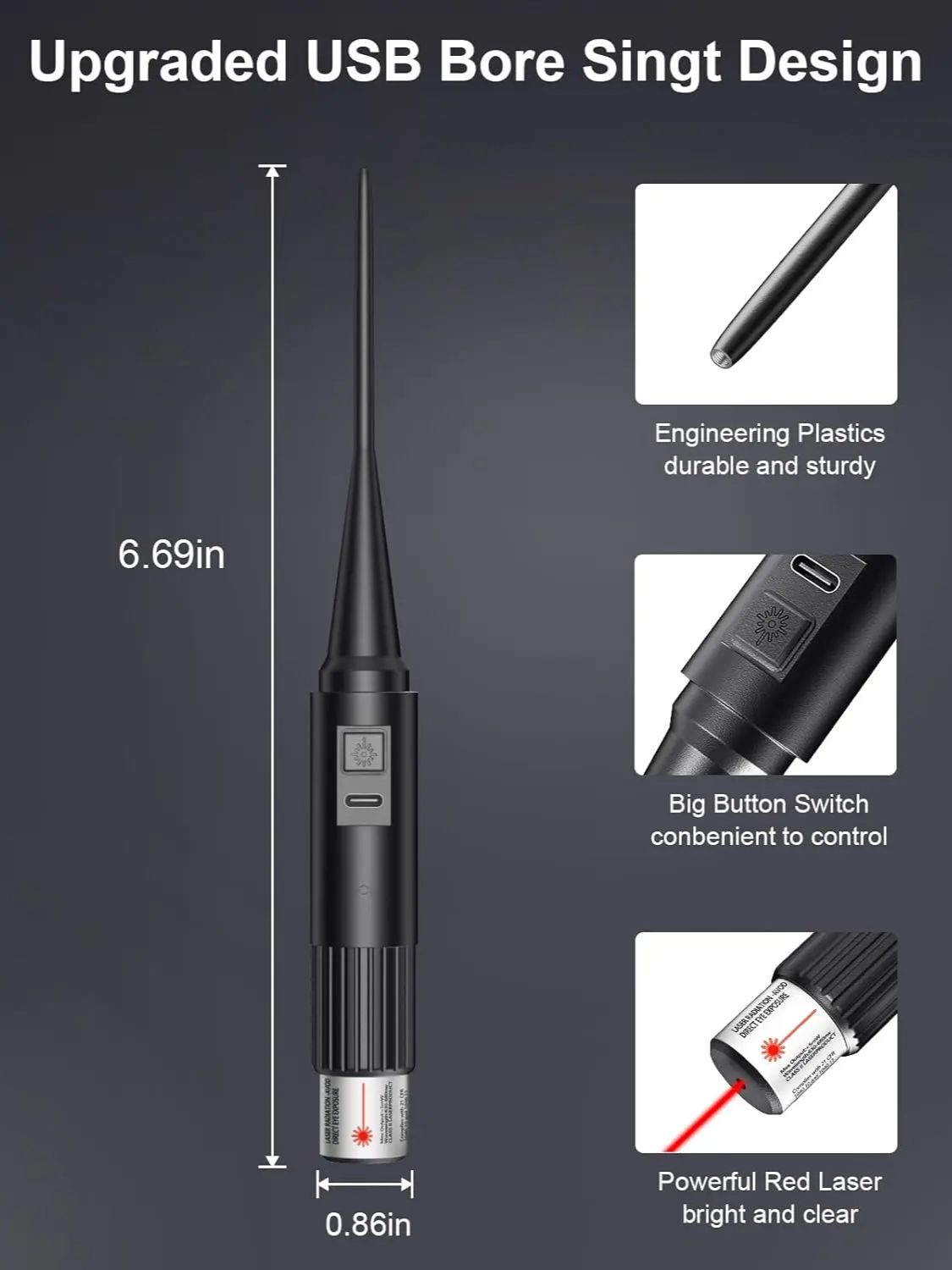 Rechargeable Laser Boresigher  - Laser Boresighter Kit recension och pris