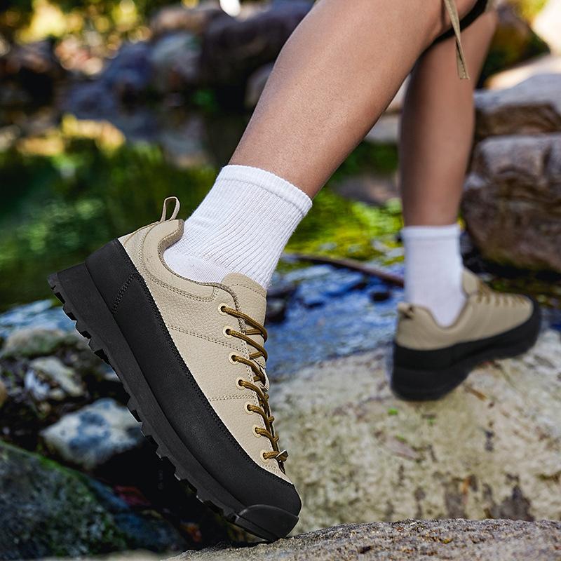 Trendy Leather Shoes Hiking Me - Hunting Outdoor Brand recension och pris