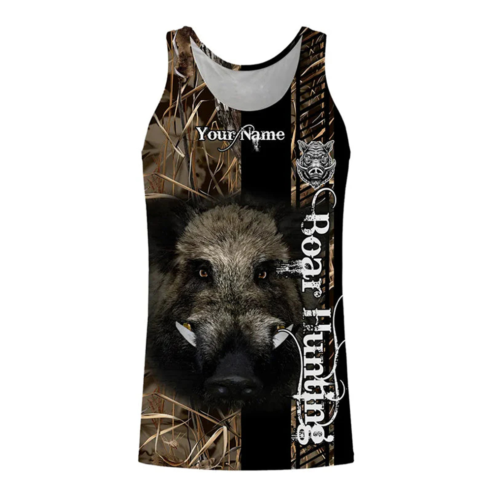 Custom Name Boar Hunter Tank T - Wildman Hunting & Outdoor Polokwane recension och pris
