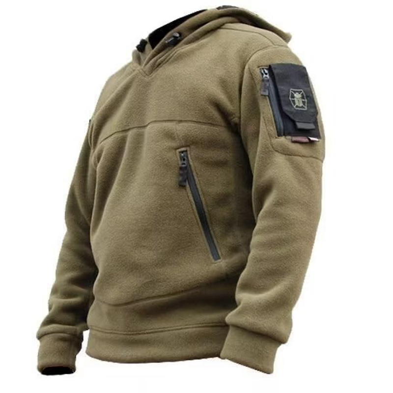 Men Winter Thermal Fleece Outd - Outdoor Hunting Hoodie recension och pris