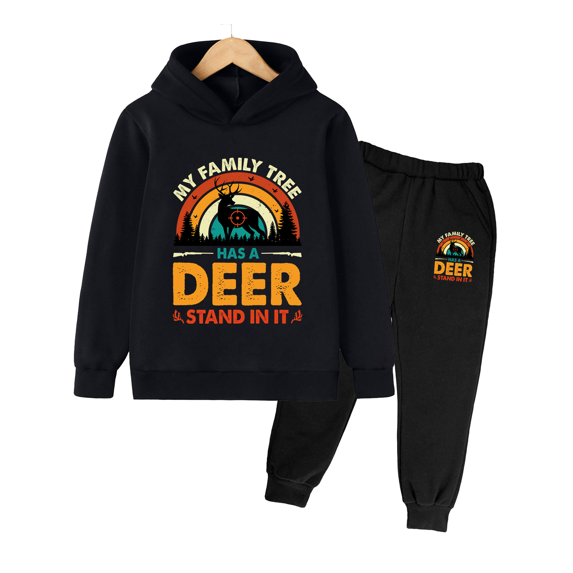 Kids Hoodie & Sweatpants Set,  - Outdoor Hunting Hoodie recension och pris