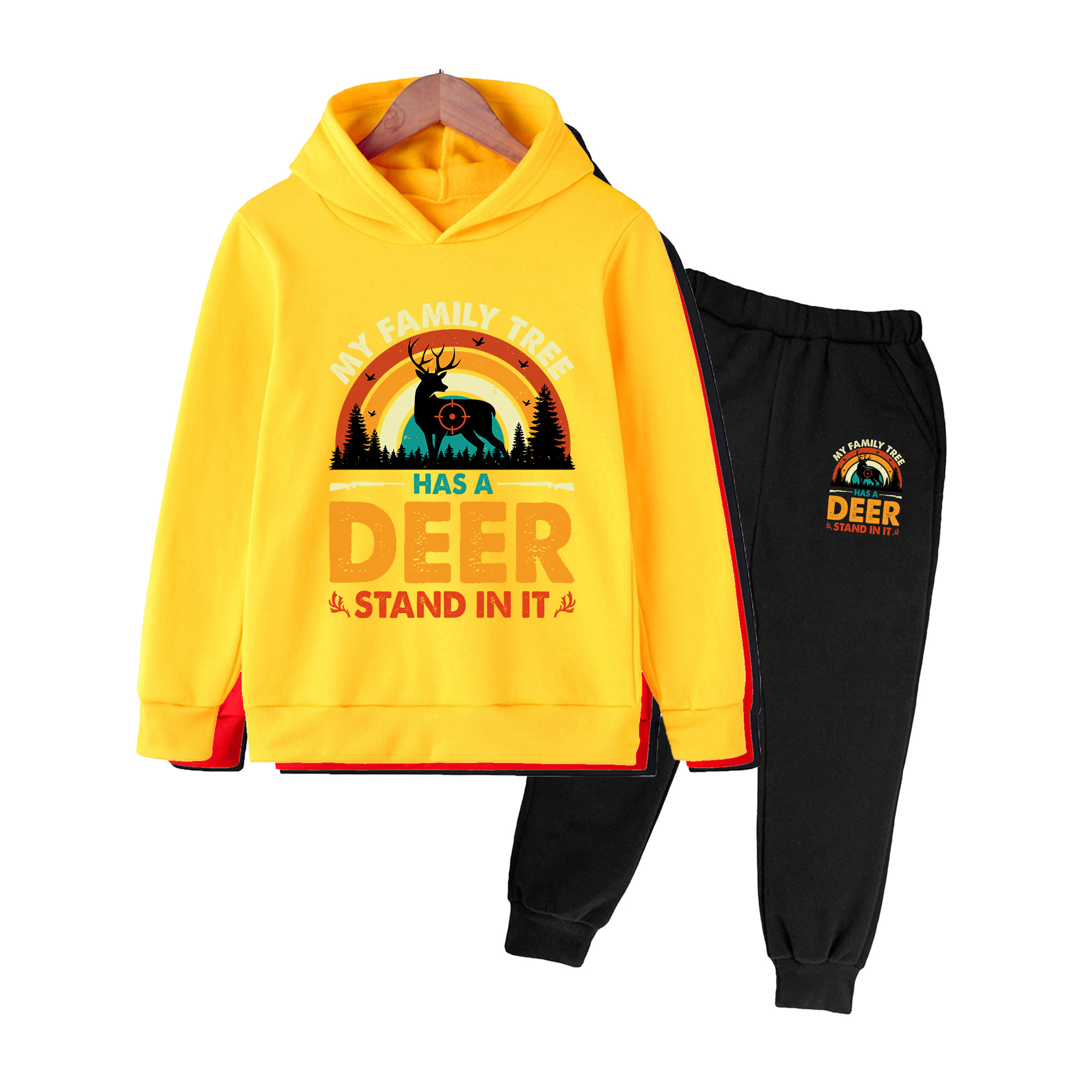 Kids Hoodie & Sweatpants Set,  - Outdoor Hunting Hoodie recension och pris