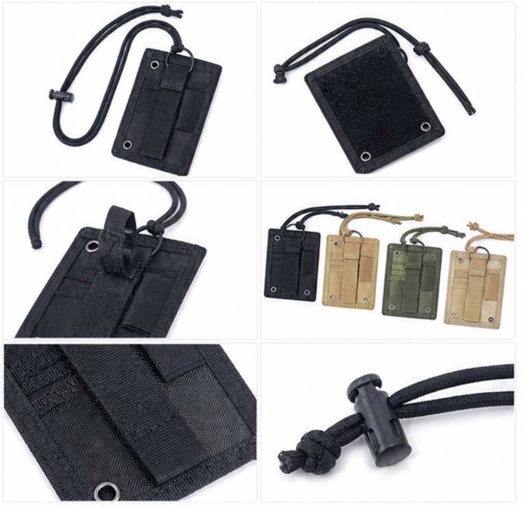 Tactical ID Card Holder Hook L - Outdoor Hunting Guide recension och pris