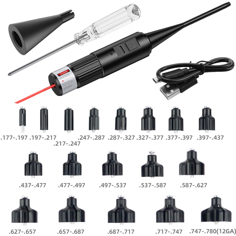 Rechargeable USB charging Lase - Laser Boresighter Kit recension och pris