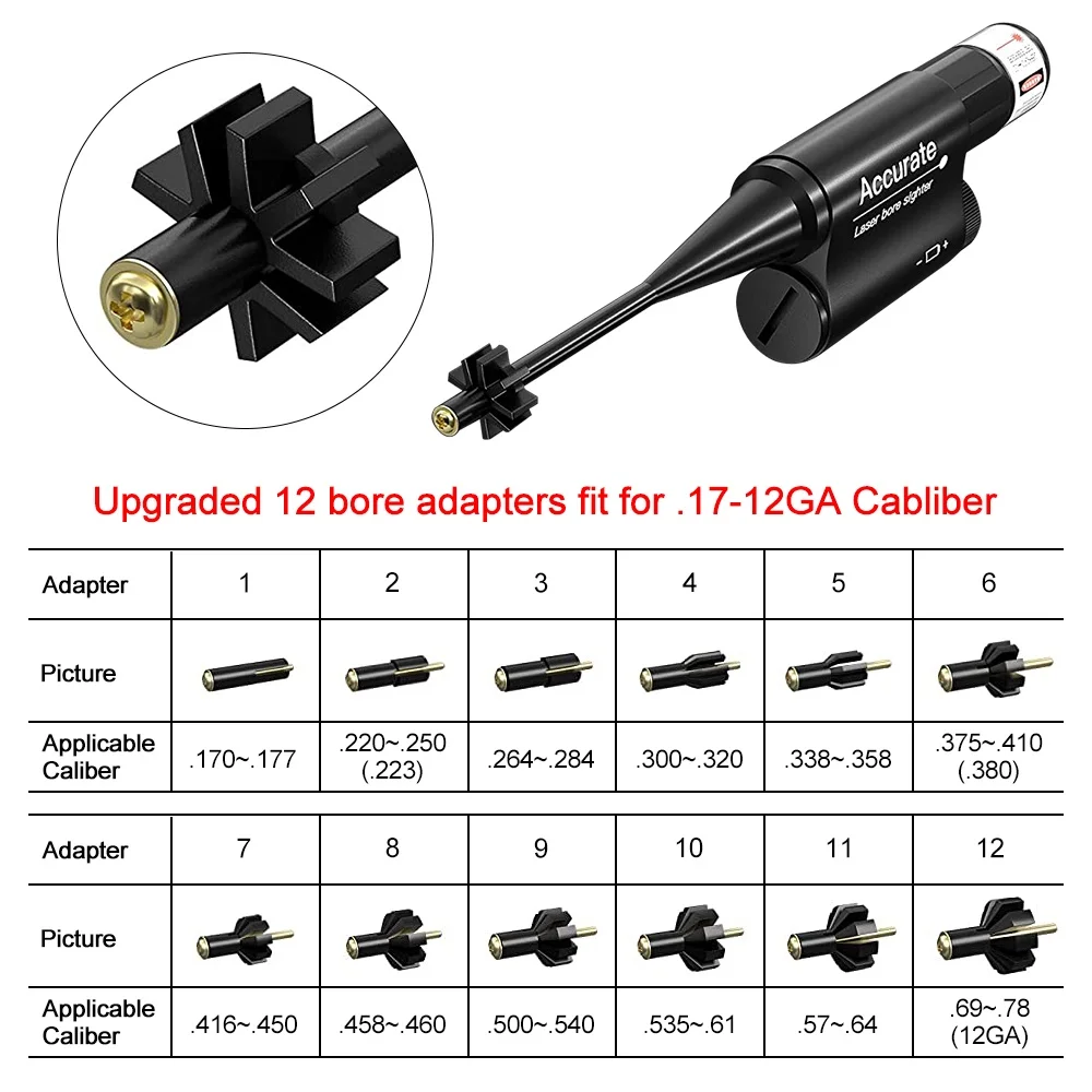 Red Green Laser Sight Bore Sig - Laser Boresighter Kit recension och pris