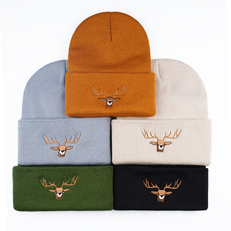 Deer Head Elk Embroidered Adul - Hunting Outdoor Christmas Decorations recension och pris