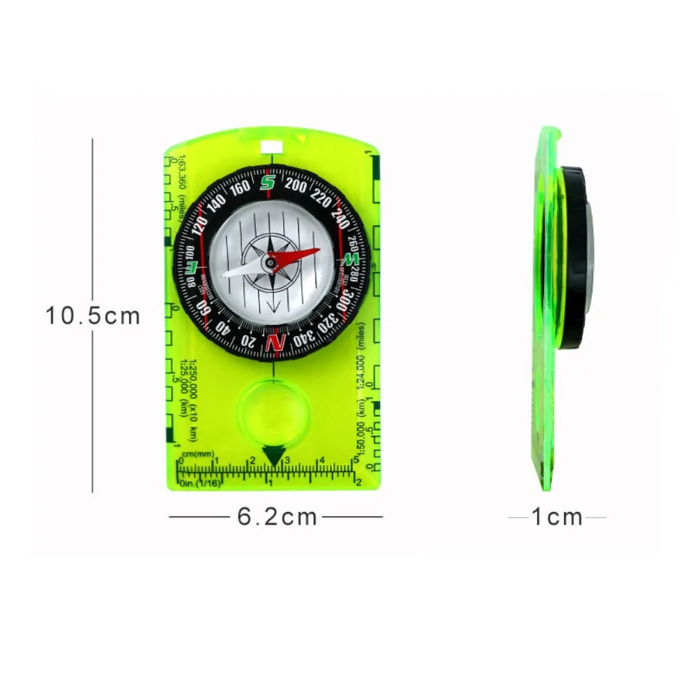Waterproof Orienteering Compas - Outdoor Hunting Guide recension och pris