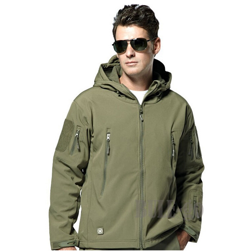 Men Outdoor TAD Shark Skin Sof - Outdoor Hunting Hoodie recension och pris