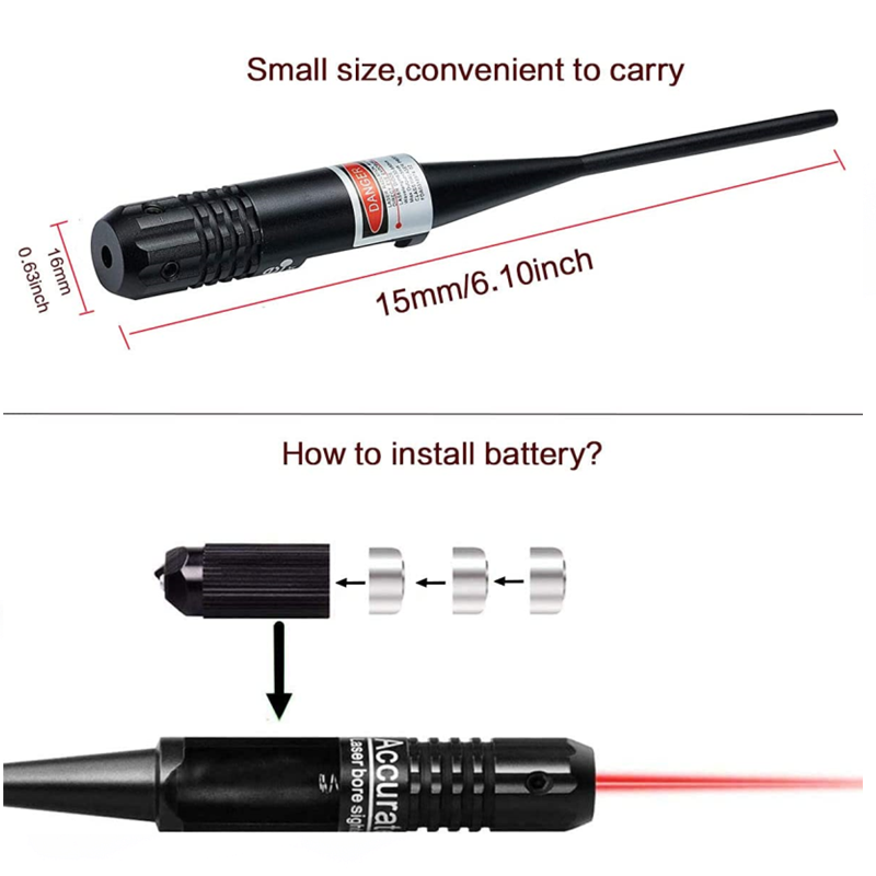 Laser Boresigher Kit 12 Adapte - Laser Boresighter Kit recension och pris