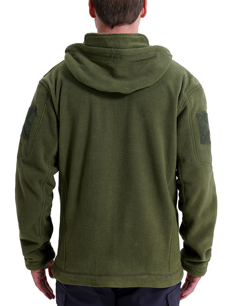 Men's Tactical Fleece Jacket W - Outdoor Hunting Hoodie recension och pris