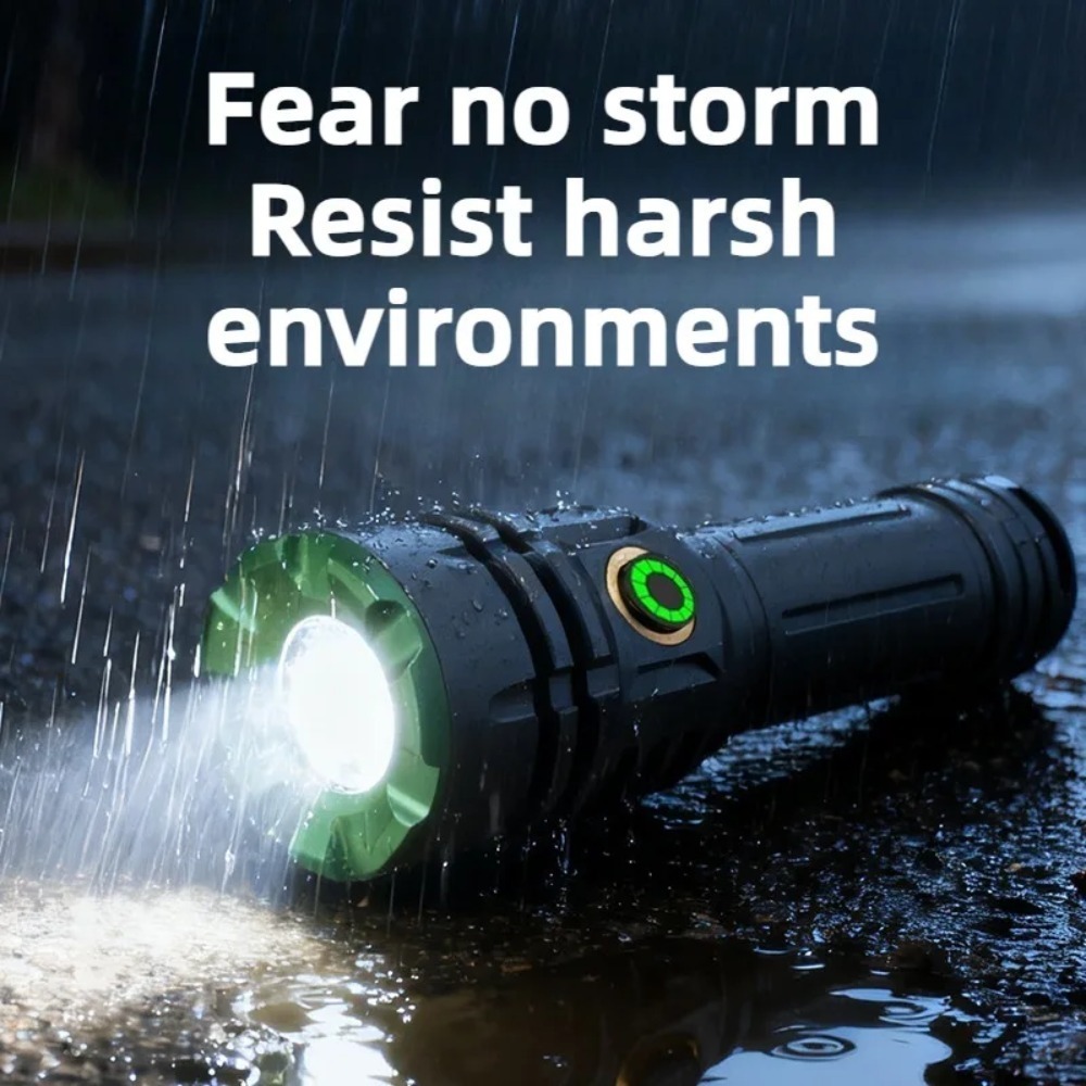 2000LM Super Bright Led Flashl - Tactical Flashlight Rechargeable recension och pris