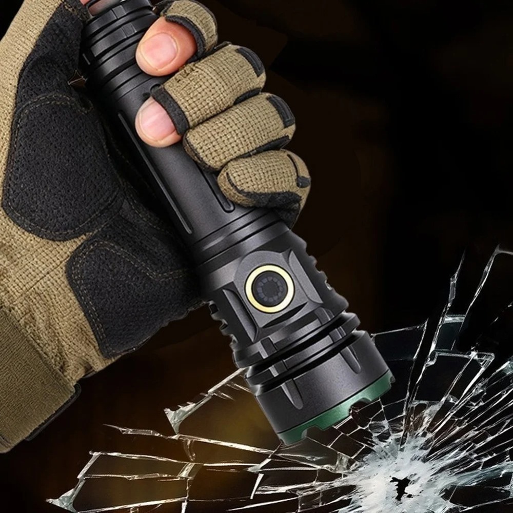 2000LM Super Bright Led Flashl - Tactical Flashlight Rechargeable recension och pris