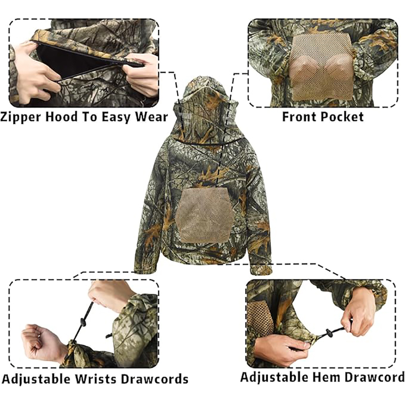 Fishing Beekeeping Anti-Mosqui - Outdoor Hunting Hoodie recension och pris