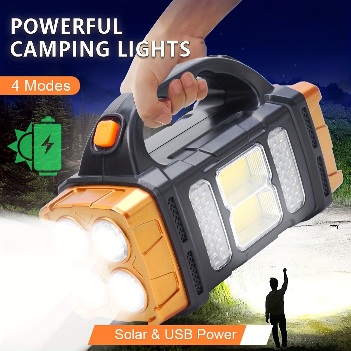 New Upgrade Rechargeable High  - Tactical Flashlight Rechargeable recension och pris