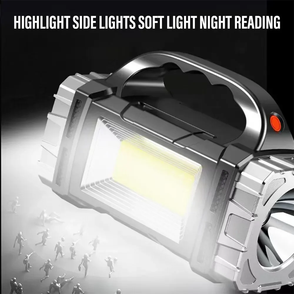 New Upgrade Rechargeable High  - Tactical Flashlight Rechargeable recension och pris