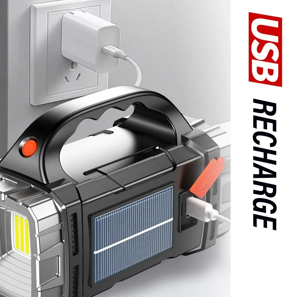 New Upgrade Rechargeable High  - Tactical Flashlight Rechargeable recension och pris