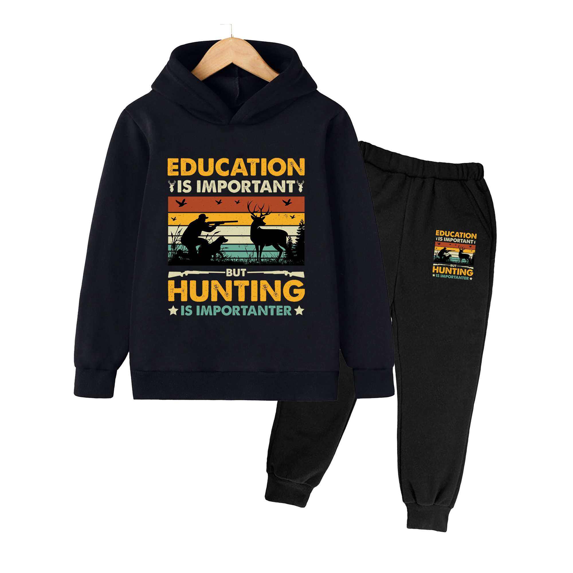 Kids Hoodie & Sweatpants Set,  - Outdoor Hunting Hoodie recension och pris