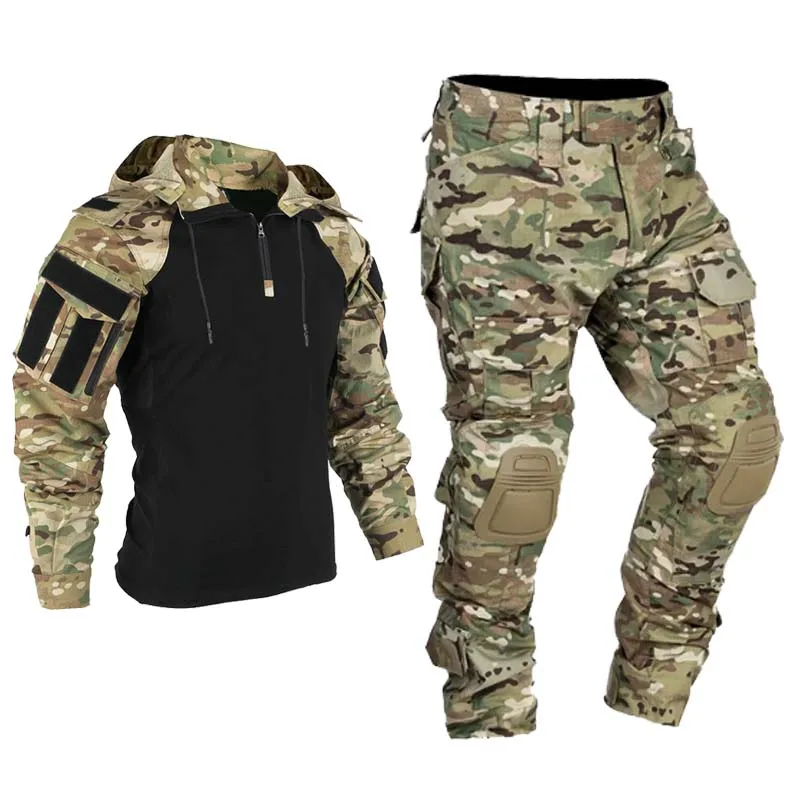 Men Tactical Uniform Milit Out - Outdoor Hunting Hoodie recension och pris