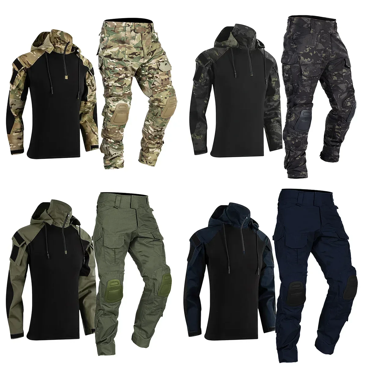Men Tactical Uniform Milit Out - Outdoor Hunting Hoodie recension och pris